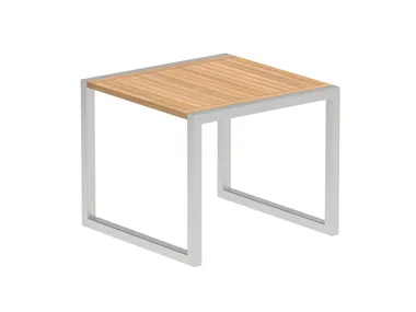 NINIX - Square teak garden table _ Royal Botania